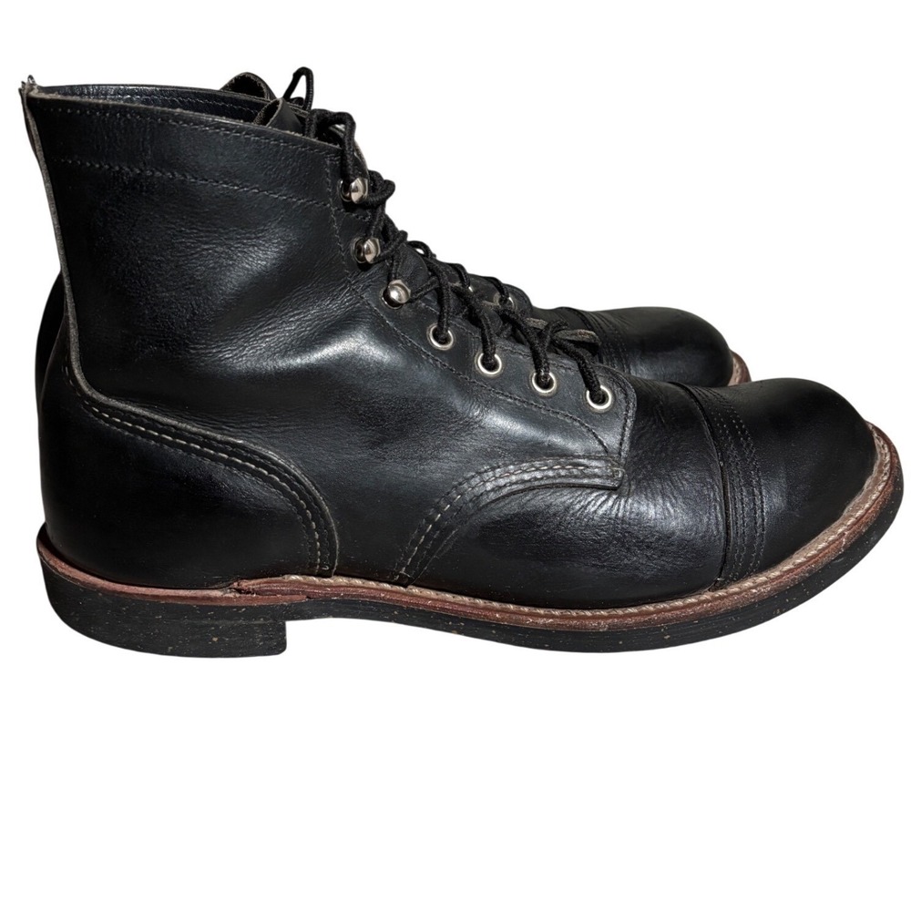 Red‎ Wing Iron Ranger 8114 Harness Leather Boots Mens 10 D USA Made Combat Moto